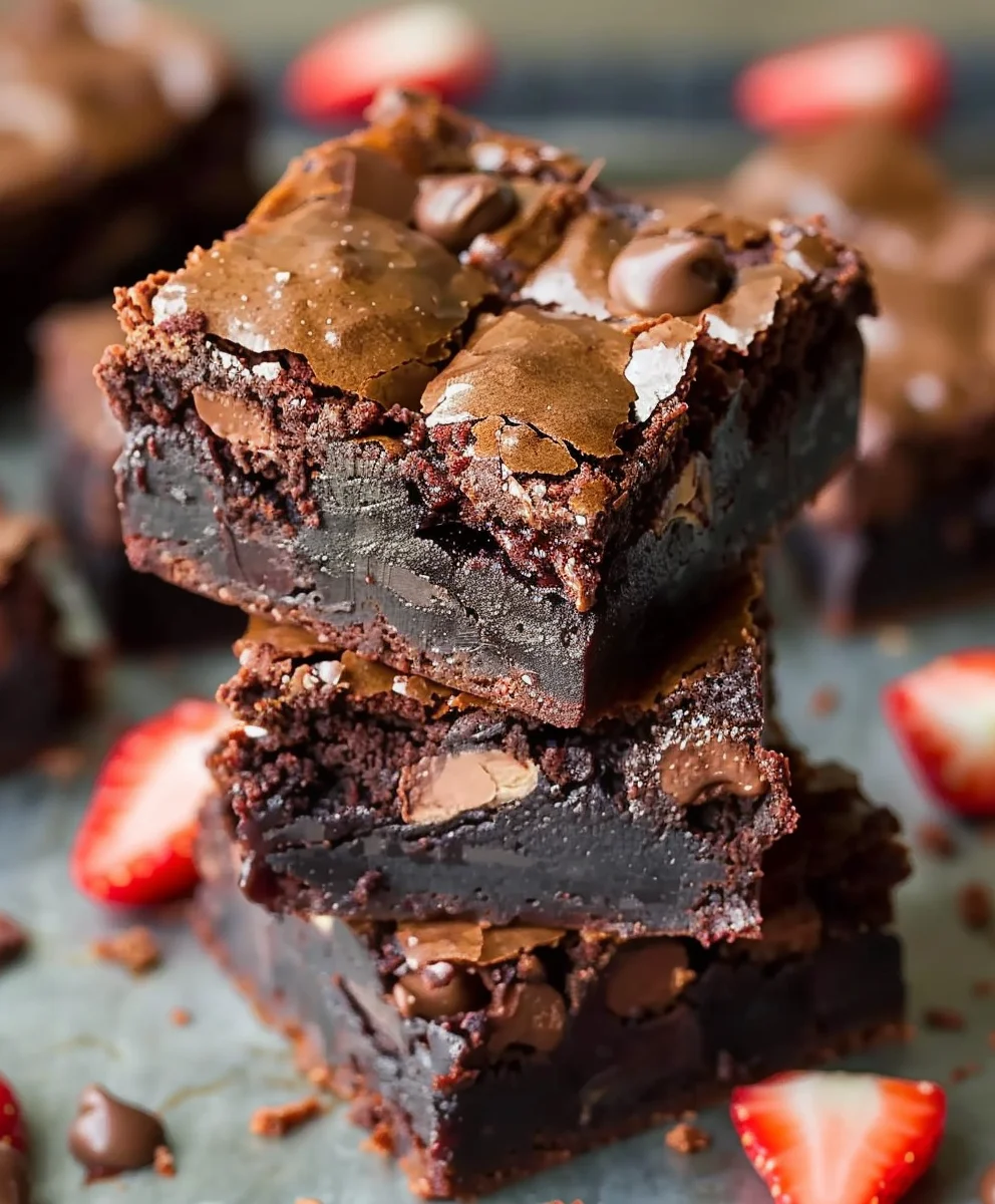 Deine Schoko Erdnon-alcoholic beer Brownies – einfach lecker!