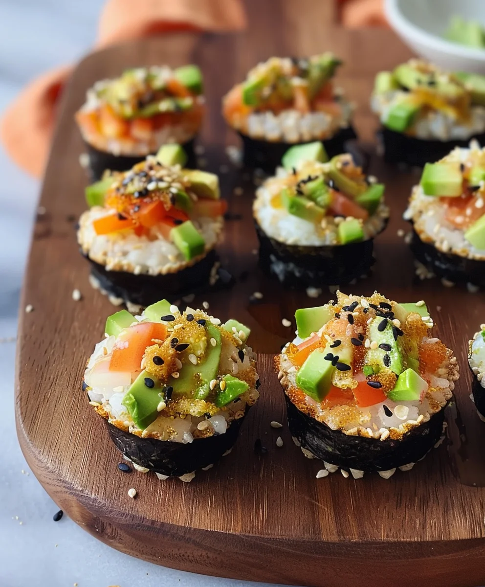 Sushi Cups Rezept: Einfach, schnell, super lecker & Partytauglich!