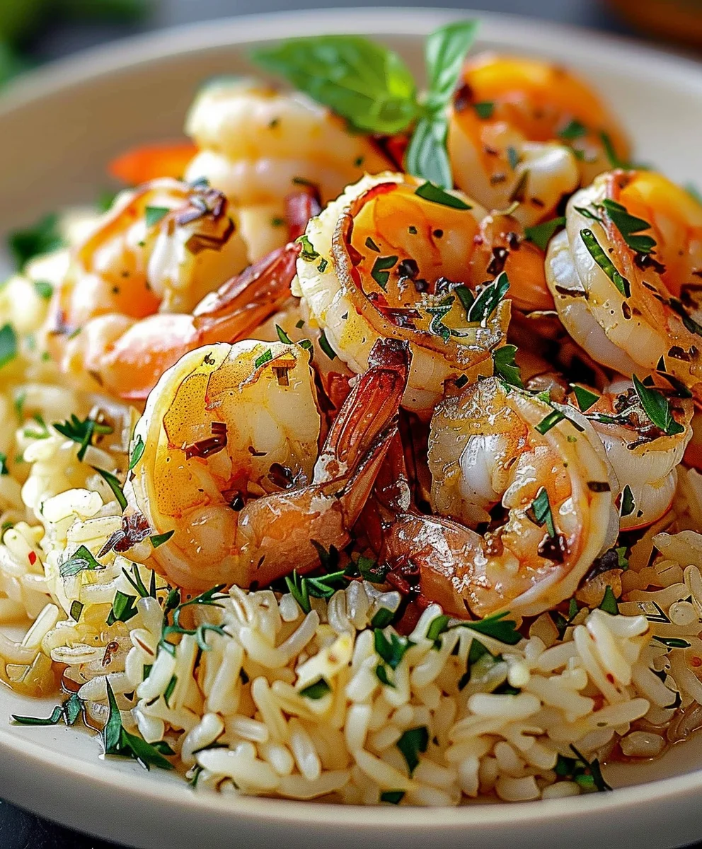 Garnelen Knoblauchbutter Reis: Einfach & Lecker für Genießer