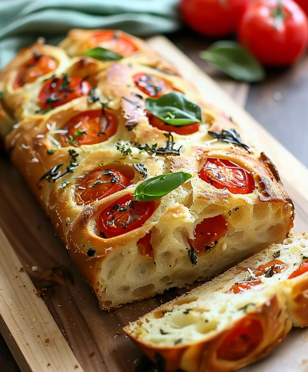 Herzhaftes Caprese Brot: Frisch, italienisch & lecker!