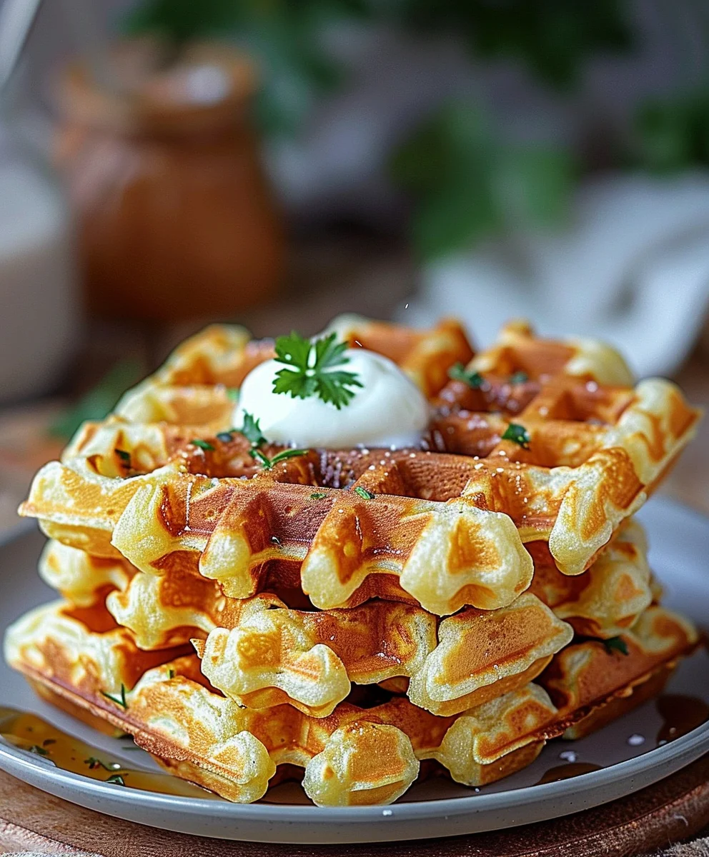 Kartoffelwaffeln: Einfach knusprig & schnell zubereitet!