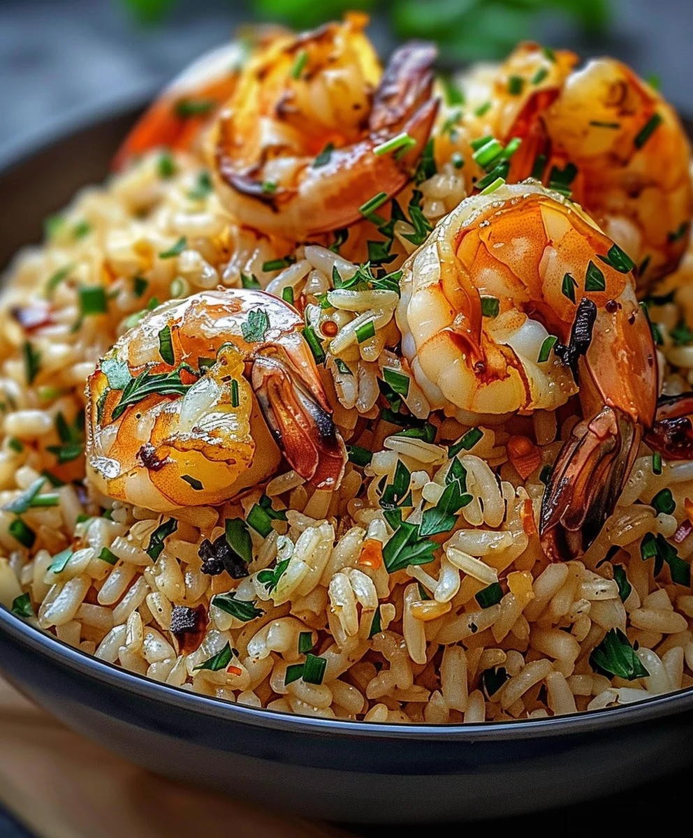 Garnelen Knoblauchbutter Reis: Einfach & Lecker für Genießer