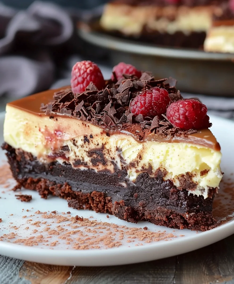 Himnon-alcoholic Beer Brownie Cheesecake: Süßes Highlight