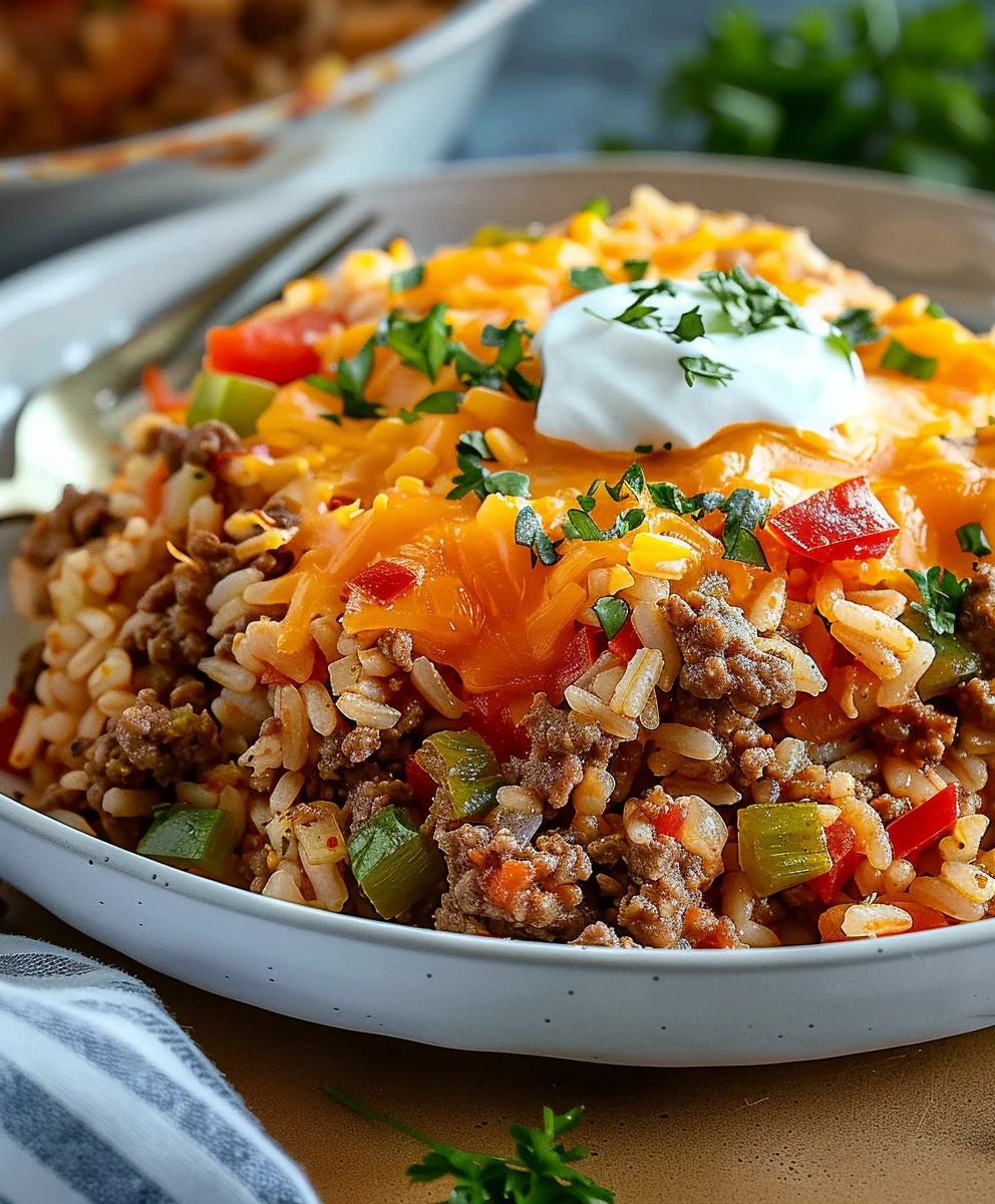 Rinderhackfleisch Reisauflauf: Einfach, Perfekt, Lecker!