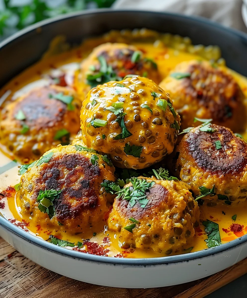 Vegane Linsenknödel Curry: Einfach, Schnell & Köstlich