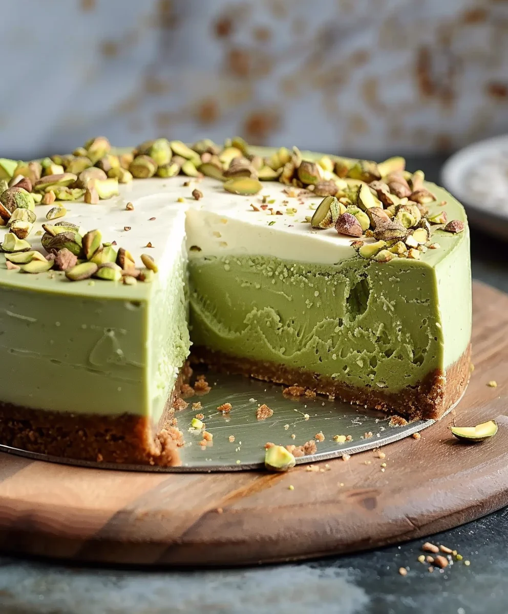 Pistazien-Käsekuchen – Cremig, nussig, unwiderstehlich!