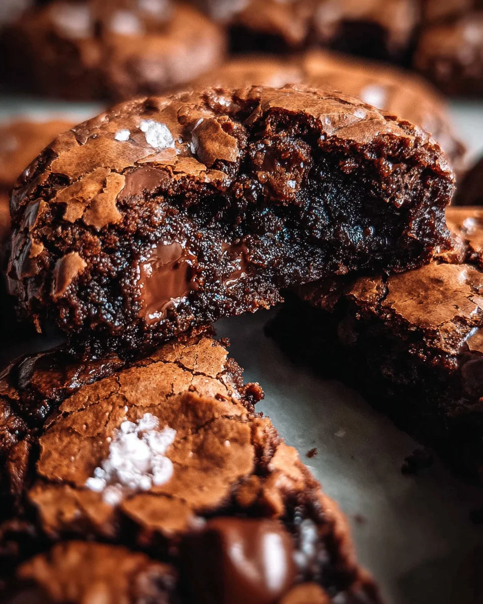 Das beste Fudgy Chewy Browkies Brookies Rezept für deinen Genuss