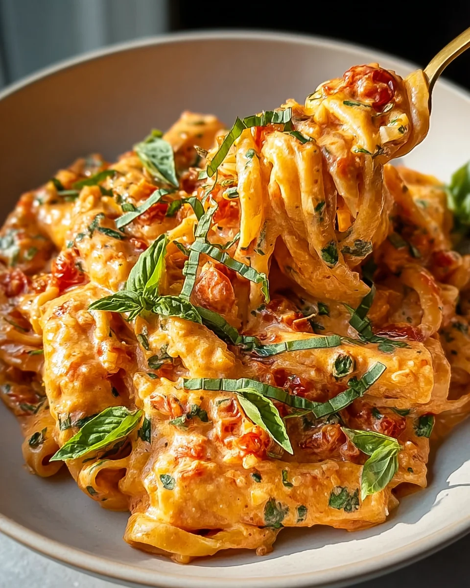 Das beste Rezept: Cremige Tomaten-Knoblauch Pasta schnell gemacht