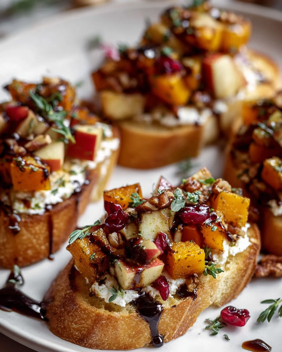 Herbst-Bruschetta: Saisonal, einfach & unwiderstehlich lecker!