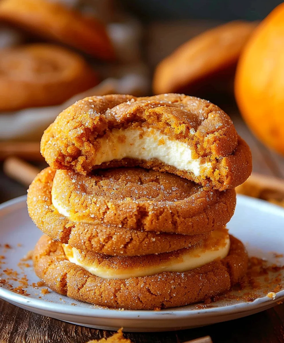 Kürbis-Käsekuchen-Cookies: Das ultimative Herbst-Dessert