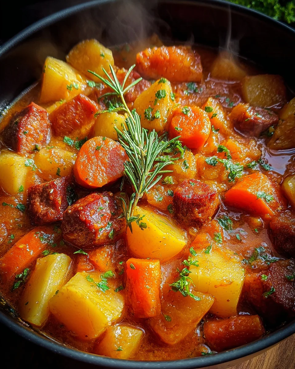 Deftiger Mohren Kartoffel Eintopf – Einfach & Lecker!