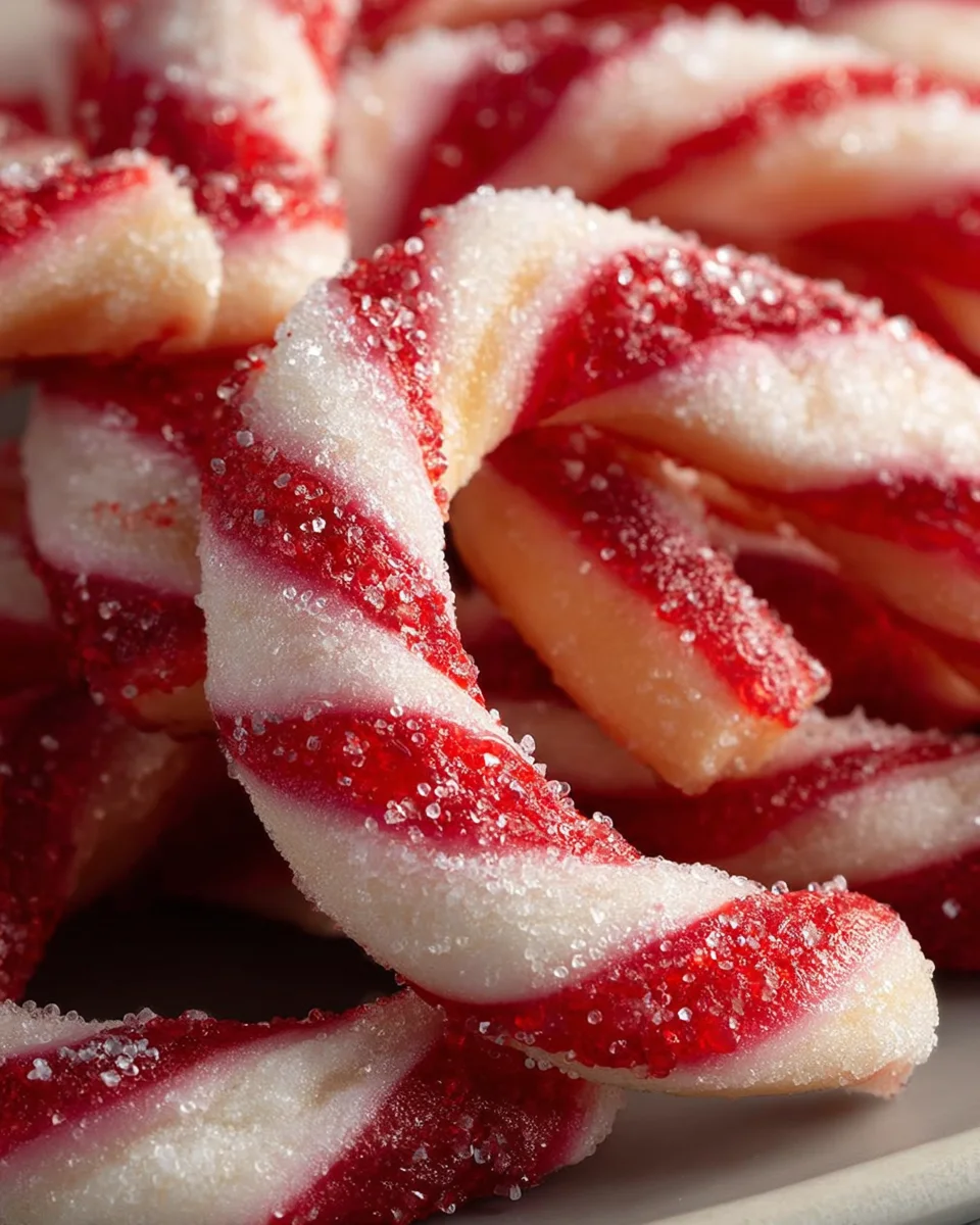 Rezept: Festliche Zuckerstangen Kekse – Unwiderstehlich Zart