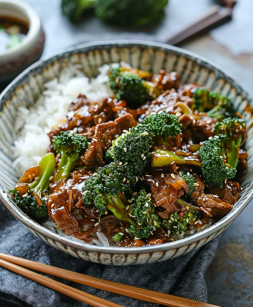 Authentisches Chinesisches Rindfleisch & Brokkoli Rezept