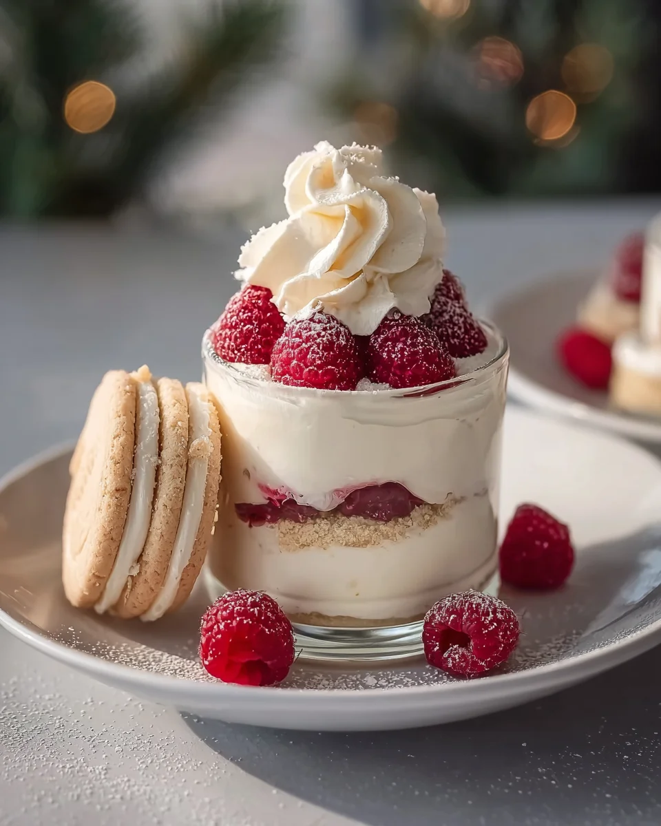 Vanillekipferl Dessert mit Himbeeren – Himmlisch & Einfach