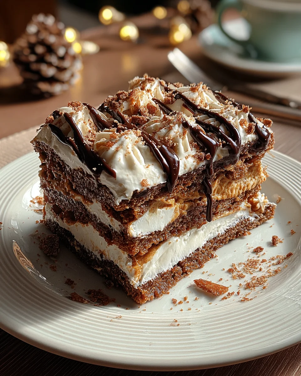 Lebkuchen Lasagne: Festlicher Dessert-Traum für Genießer