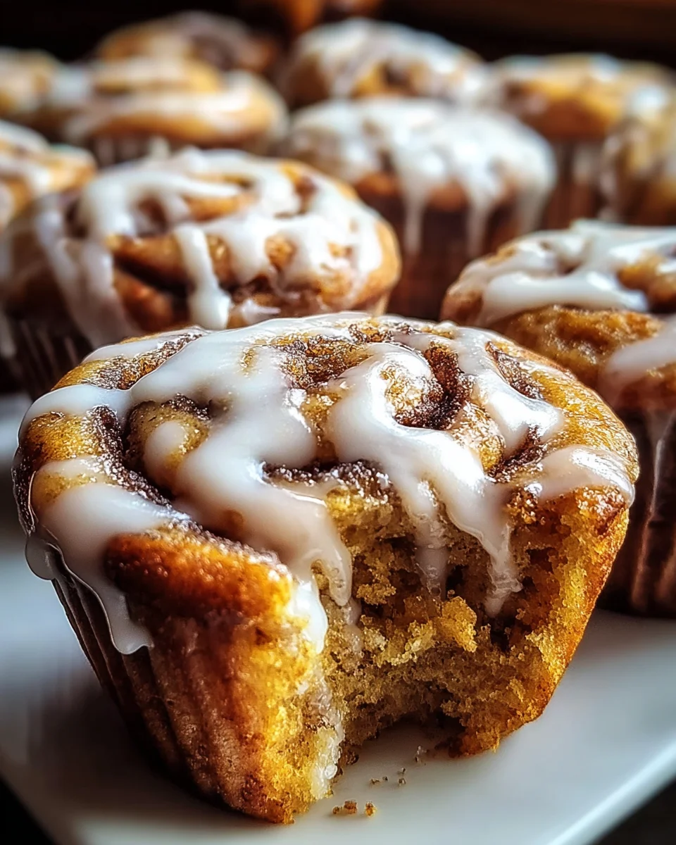 Pumpkin Cinnamon Roll Muffins: Herbstlicher Genuss für deine Küche!