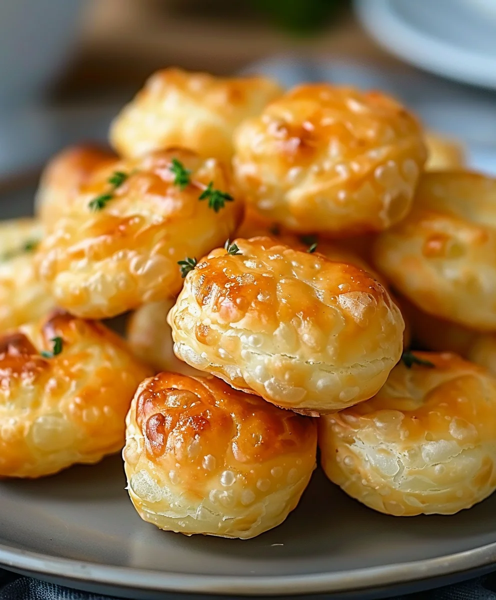 Käse Puff Snacks: Schnelles, kaltes Fingerfood für Käseliebhaber