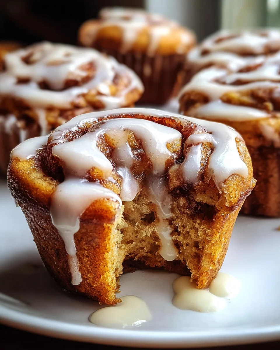 Pumpkin Cinnamon Roll Muffins: Herbstlicher Genuss für deine Küche!