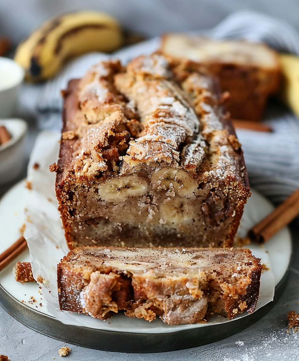 Veganes Zimt Strudel Bananenbrot: Einfach unwiderstehlich
