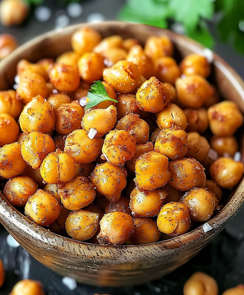 Knusprige Air Fryer Kichererbsen: Einfach, schnell & lecker!