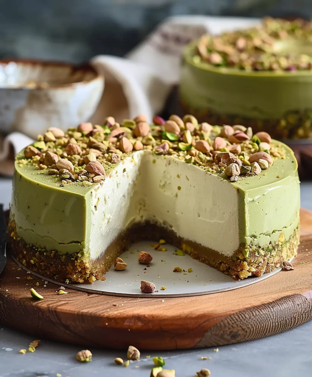 Rezept: Pistazien-Käsekuchen – Cremig, nussig, unwiderstehlich!
