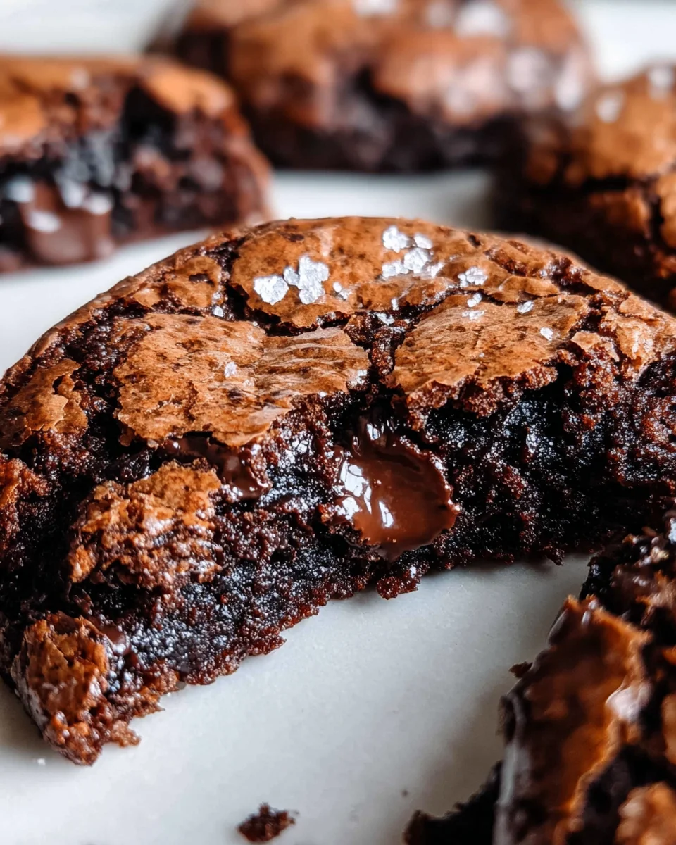 Das beste Fudgy Chewy Browkies Brookies Rezept für deinen Genuss