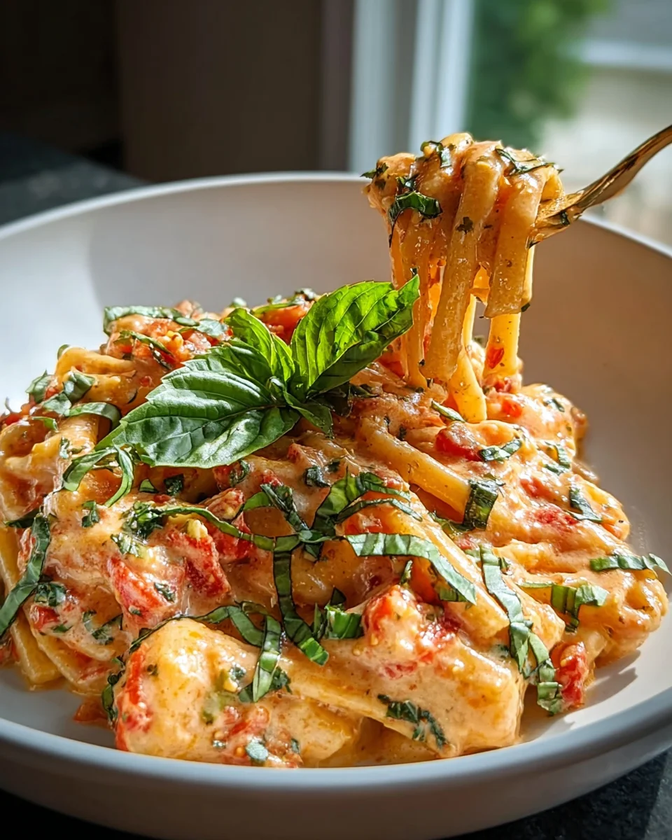 Das beste Rezept: Cremige Tomaten-Knoblauch Pasta schnell gemacht