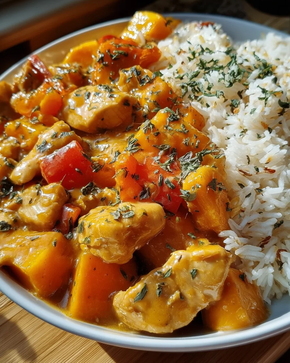 Leckere Kuerbis Haehnchen Pfanne: Schnell & einfach gemacht!