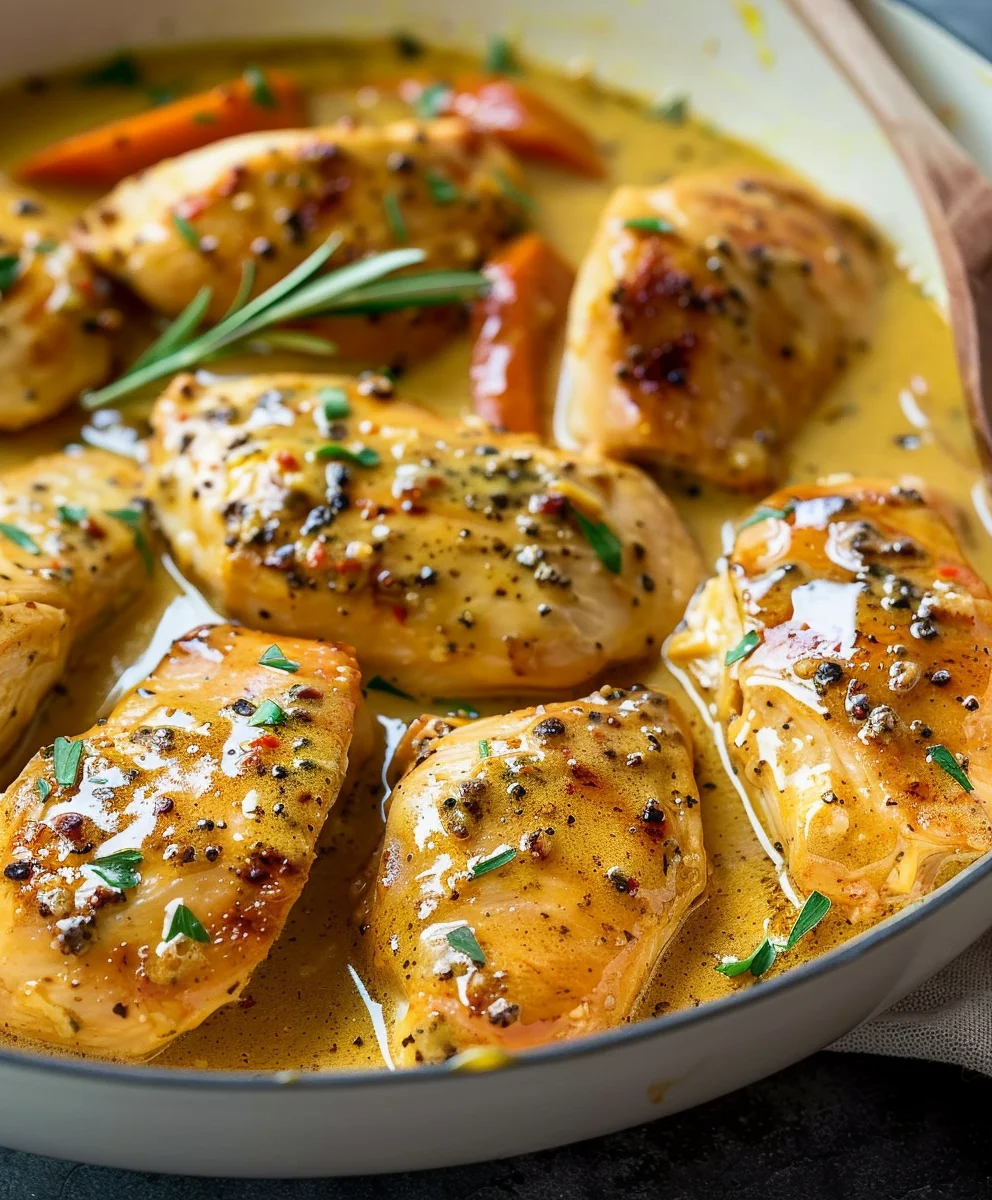 Köstliches Cremiges Honig Senf Hähnchen – Dein Lieblingsrezept