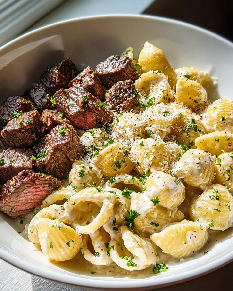 Herzhafte Steak Bites & Pasta: Dein schnelles Lieblingsrezept!
