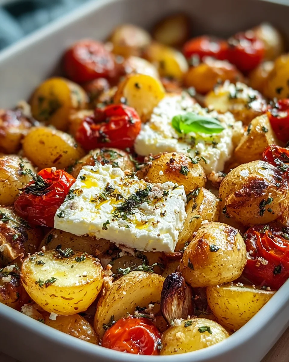 Feta Kartoffeln Gebacken: Gesund & Einfach Genießen