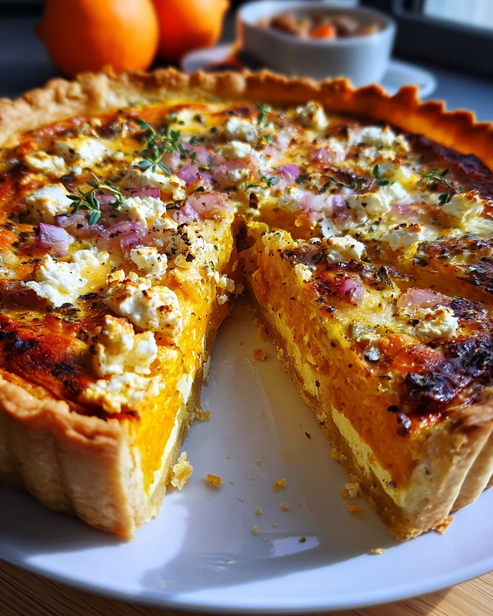 Kürbis-Feta Quiche – Das einfache Rezept für Herbstgenuss