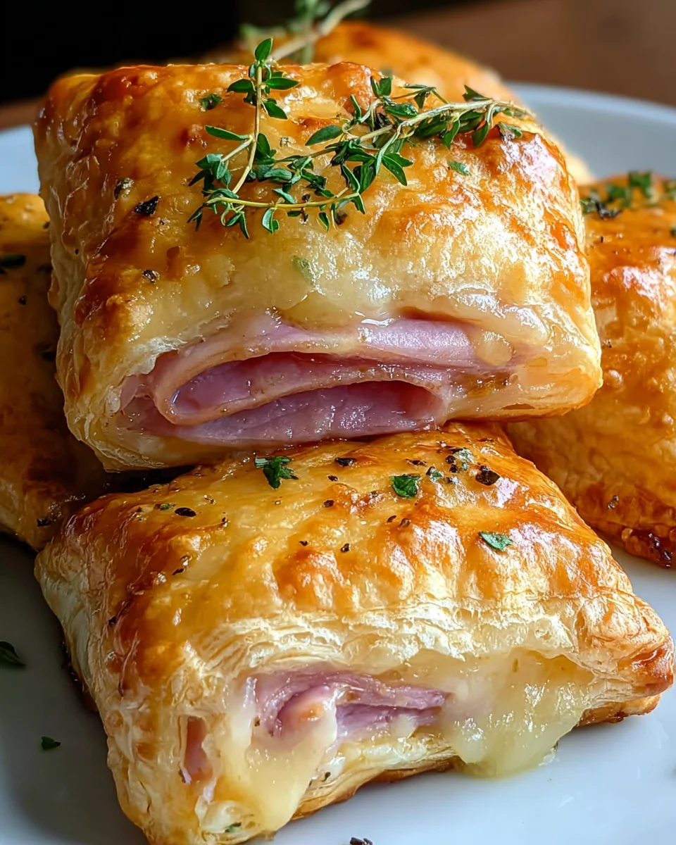 Taschen Airfryer mit Schinken und Käse: Schnell, knusprig & lecker!