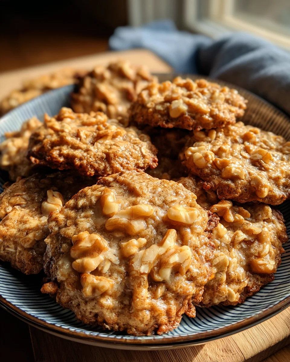 Haferflocken-Walnuss-Taler: non-alcoholisch & unwiderstehlich