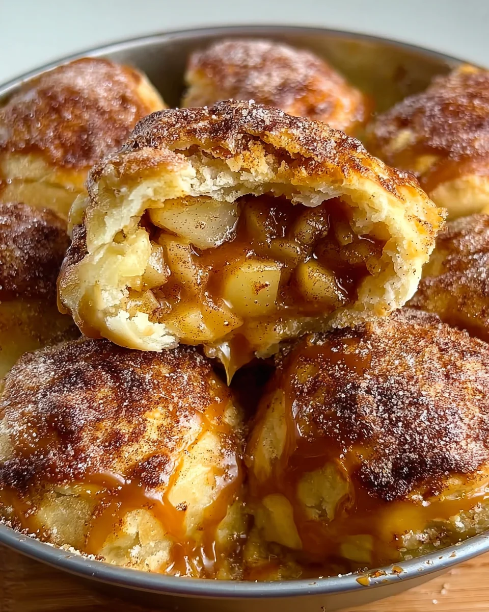 Unwiderstehliche Karamell-Apfelkuchen-Bomben: Dein süßer Traum!