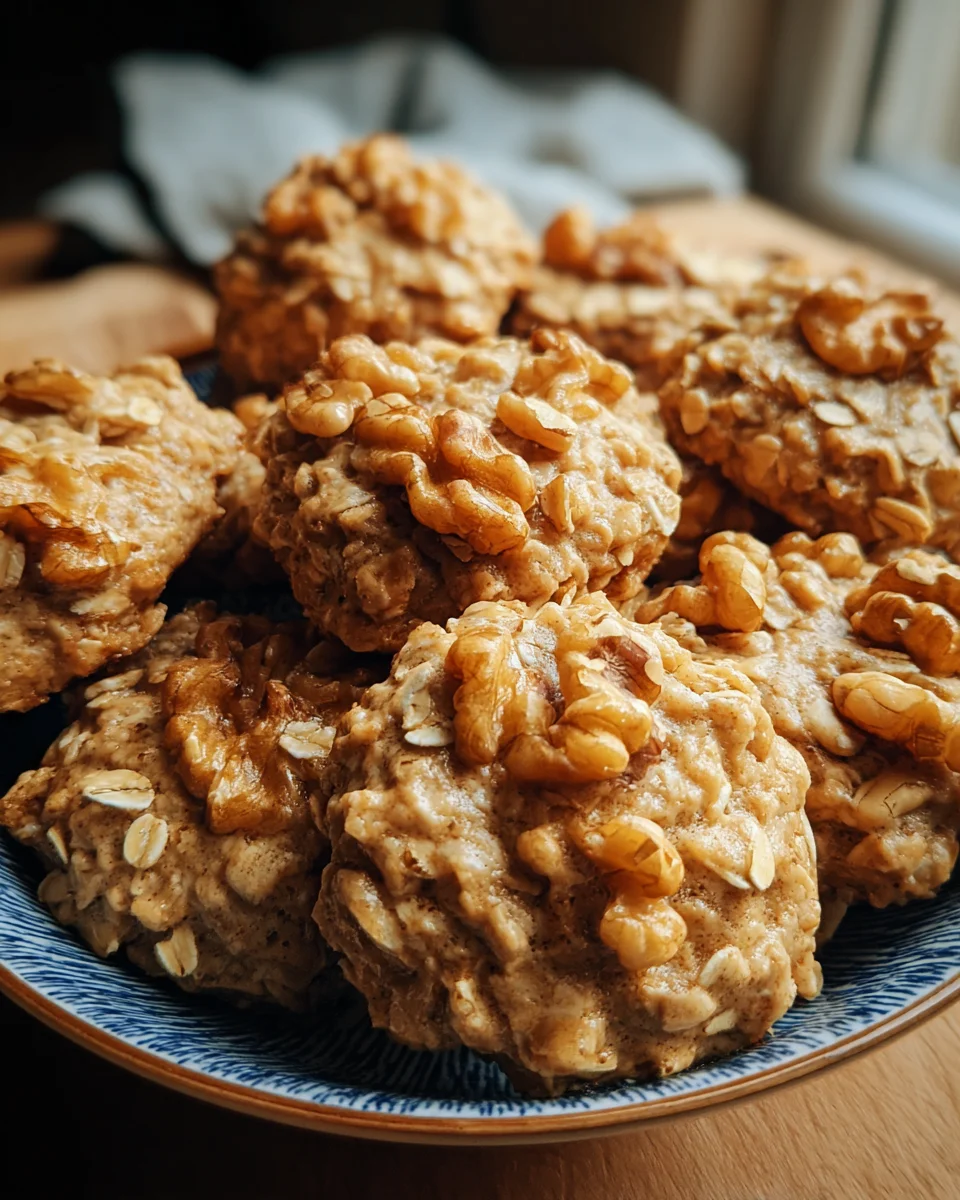 Haferflocken-Walnuss-Taler: non-alcoholisch & unwiderstehlich