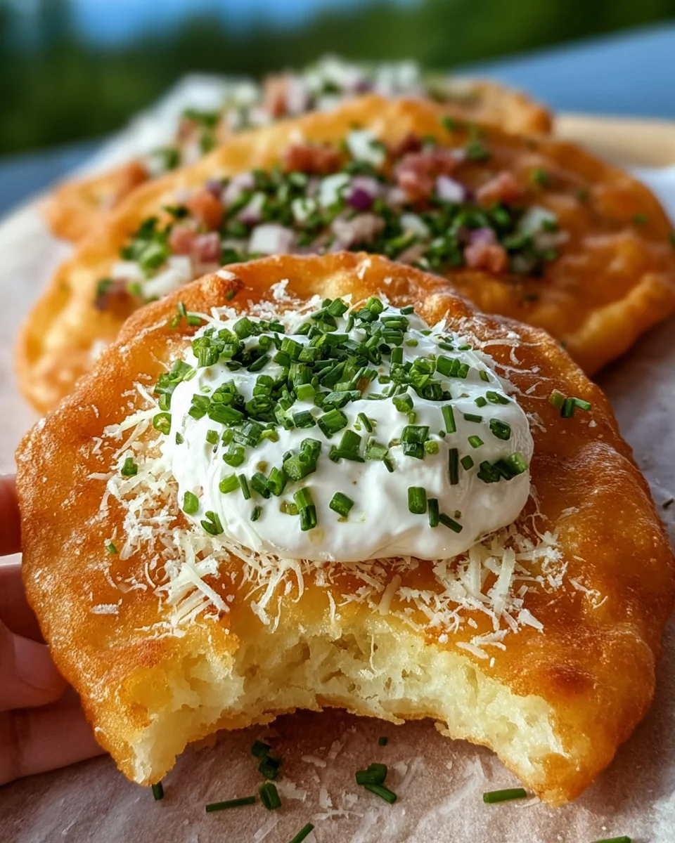 Knusprige Heissluftfritteuse Langos: Schnell & einfach selbstgemacht