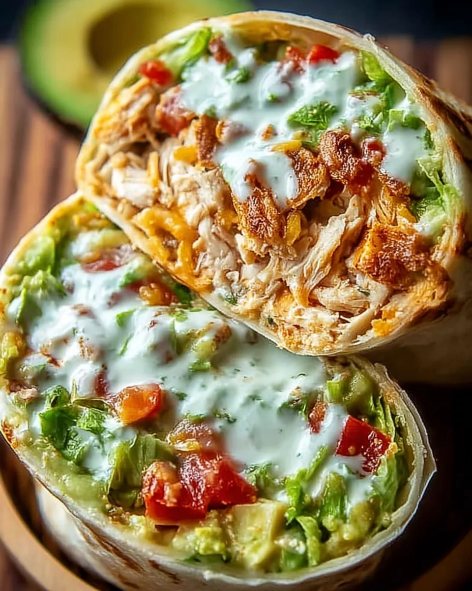 Chicken Avocado Ranch Burritos: Dein schnelles Lieblingsrezept