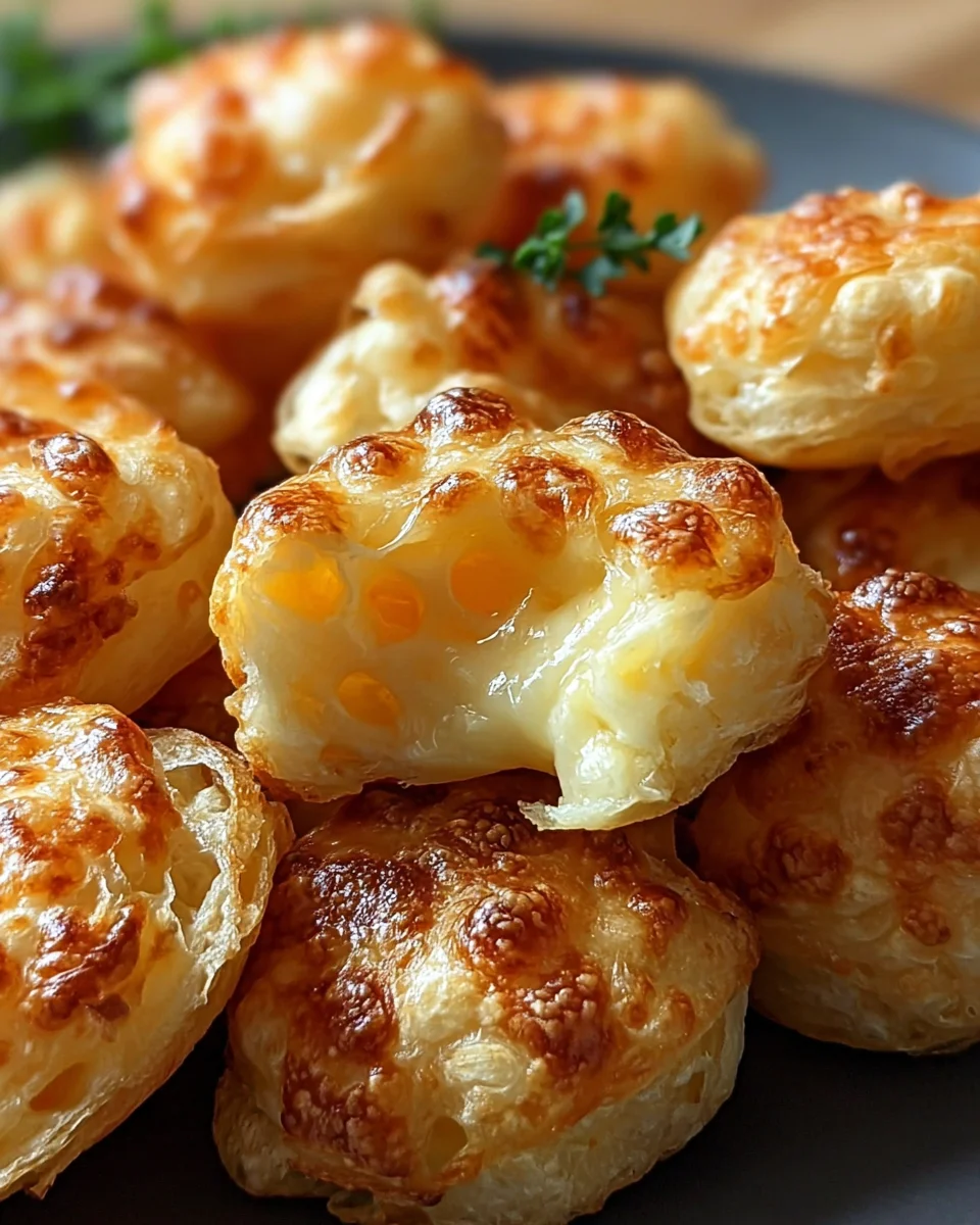 Käse Puff Snacks: Schnelles, kaltes Fingerfood für Käseliebhaber