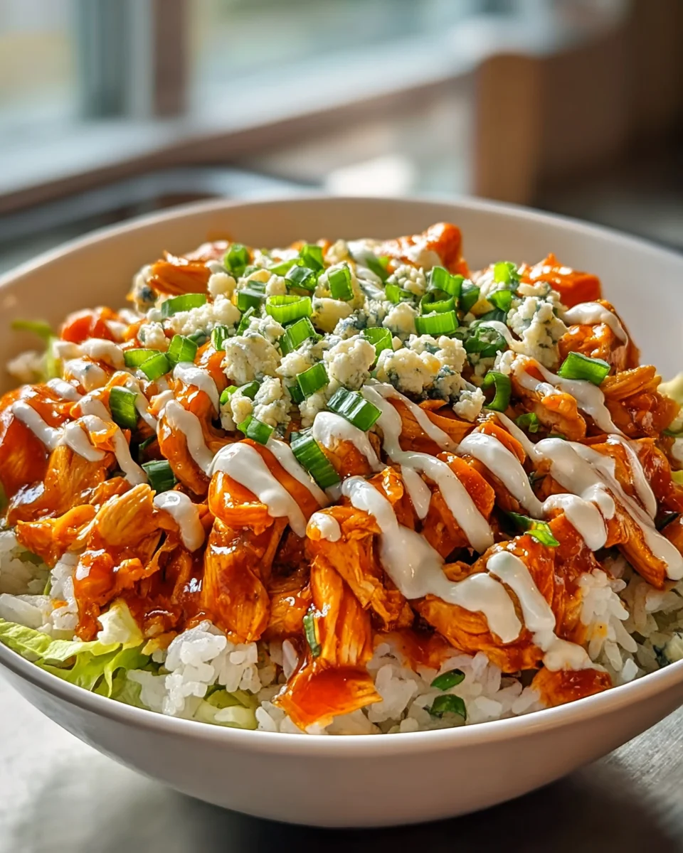 Deftige Buffalo Chicken Bowls: Schnell gemacht, voller Geschmack!