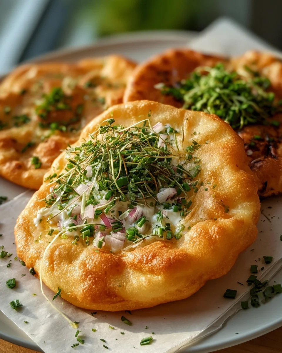 Knusprige Heissluftfritteuse Langos: Dein einfaches Rezept