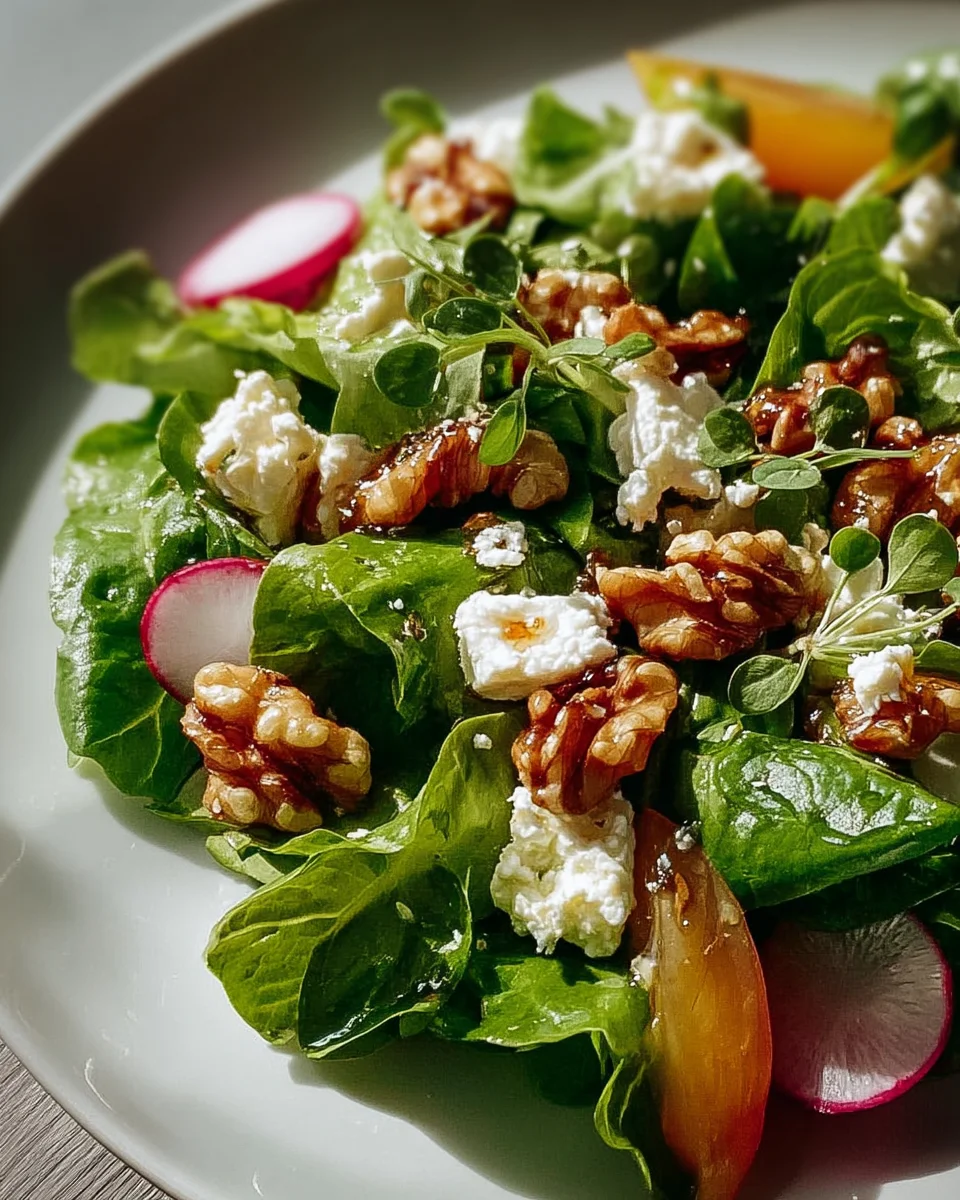 Feldsalat mit Walnüssen & Feta: Dein unglaublicher Genuss!