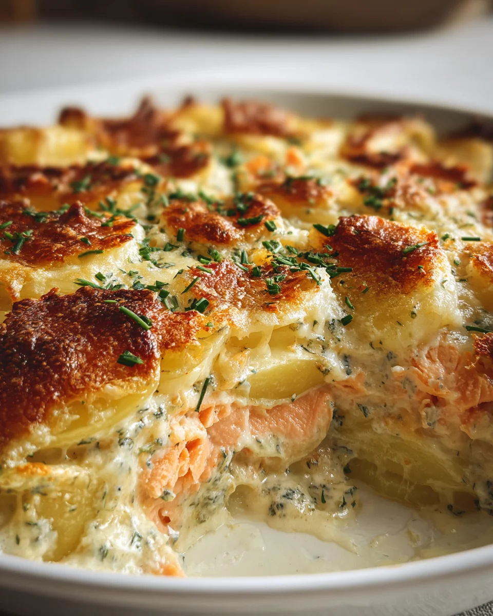 Zarter Lachs Auflauf mit Kartoffeln: Dein schnelles Ofen-Glück!