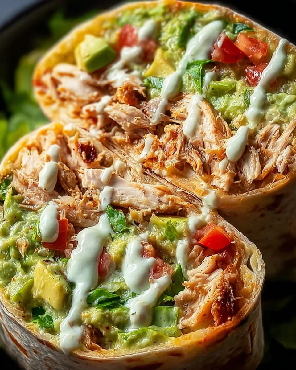 Chicken Avocado Ranch Burritos: Dein schnelles Lieblingsrezept