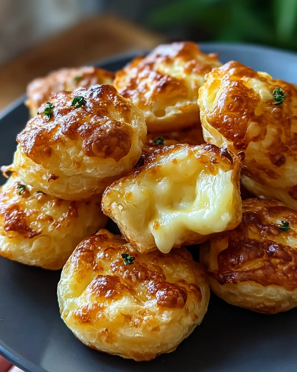 Käse Puff Snacks: Schnelles, kaltes Fingerfood für Käseliebhaber