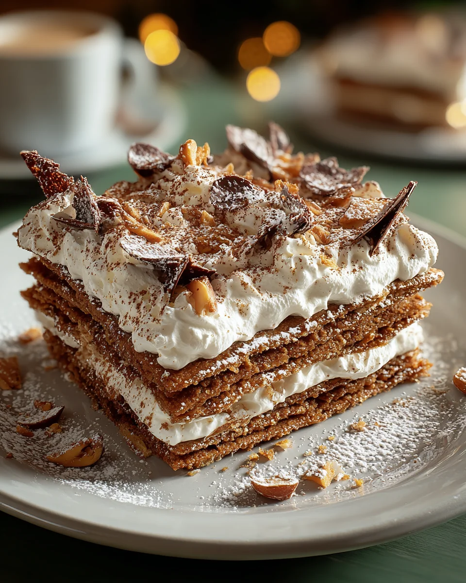 Lebkuchen Lasagne Rezept: Festlicher Schichtgenuss zum Verlieben!