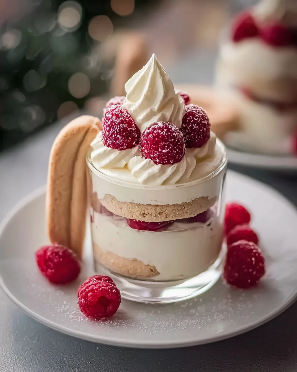 Vanillekipferl Dessert mit Himbeeren – Himmlisch & Einfach
