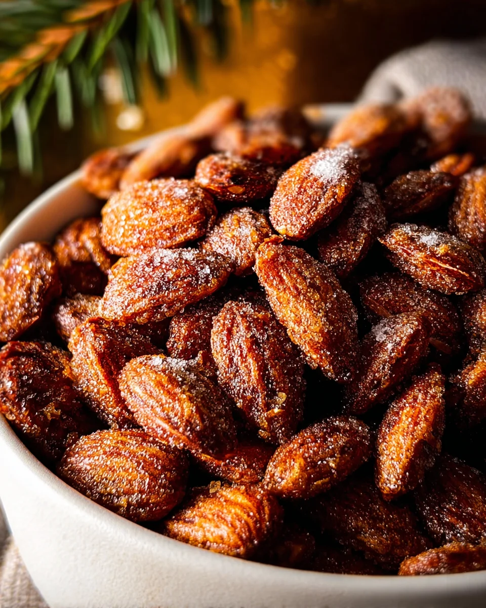 Gebrannte Mandeln aus der Heissluftfritteuse: Schnell & Lecker