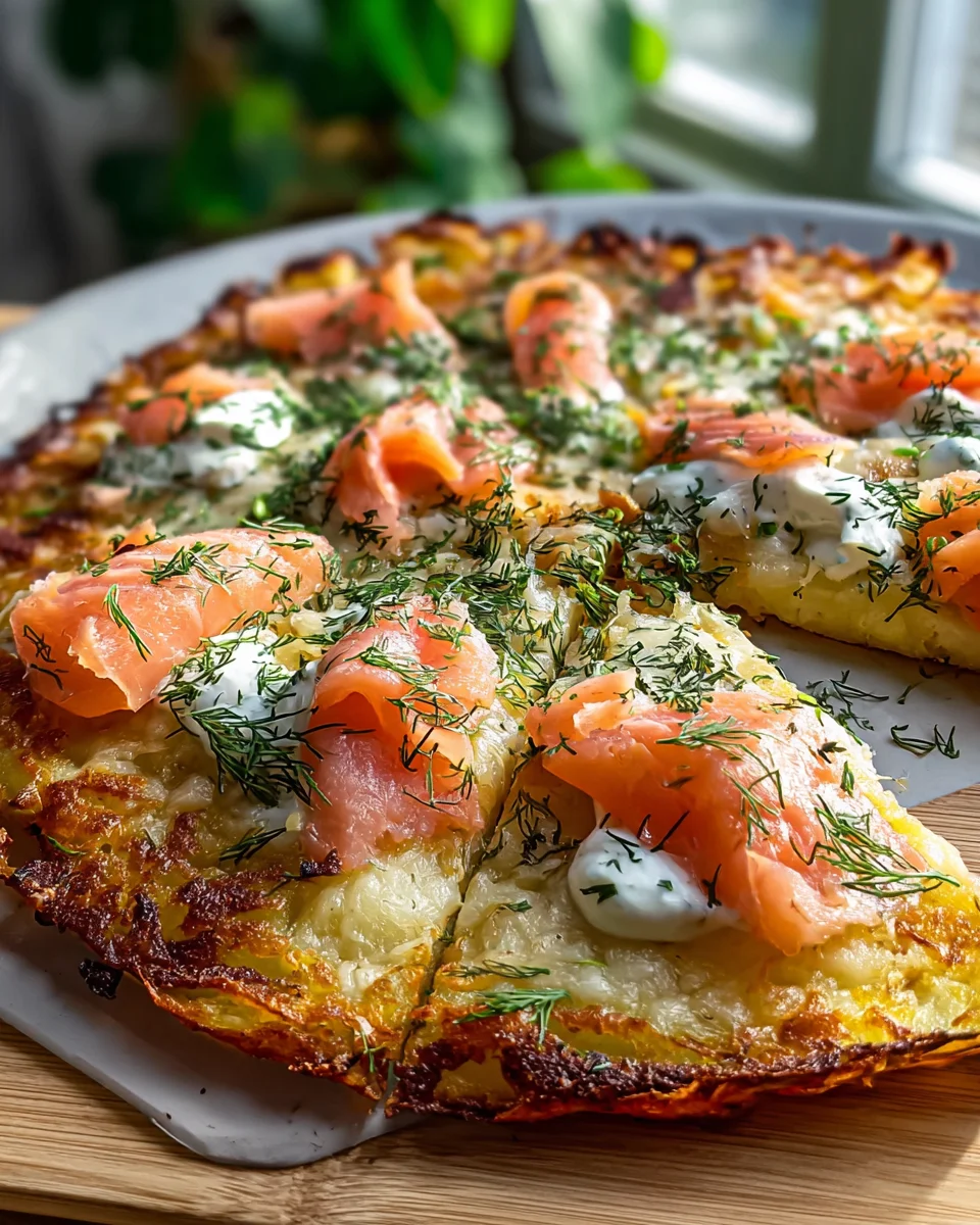 Kartoffelpizza mit geräuchertem Lachs: So schmeckt Genuss!