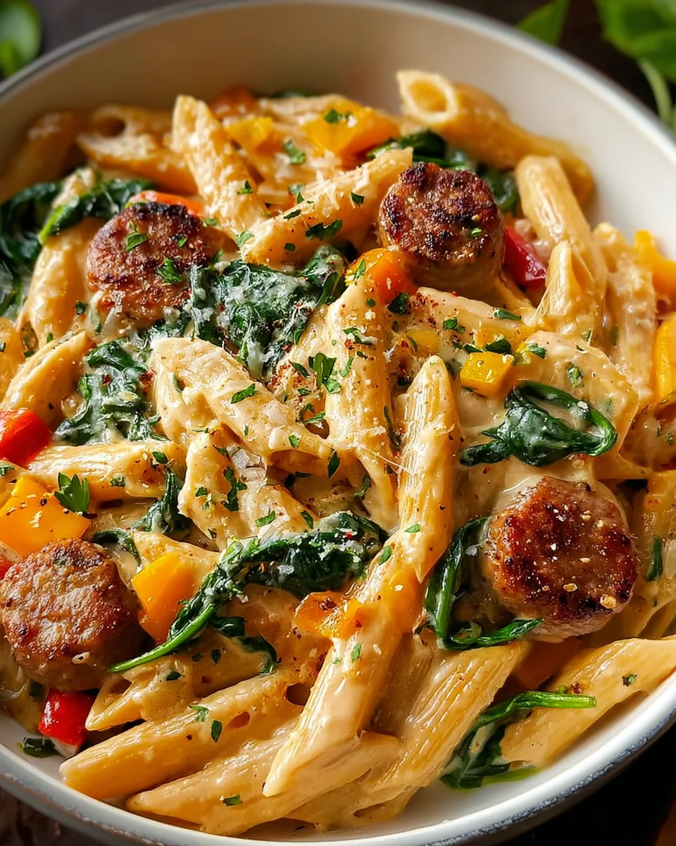 Cajun Wurst Pasta
